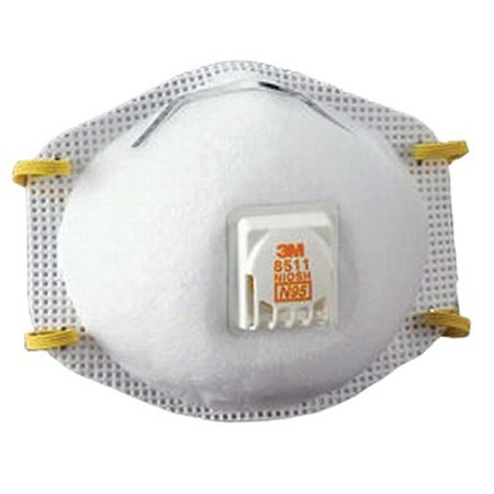 3M Oh&Esd 3M OH&ESD 142-8511 N95 Maint.Free Particulate Respirator 51138543433